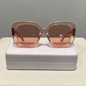 Chimi - #10 Acetate Sunglasses - Pink, Pink Lens